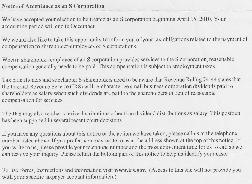 S-Corporation-Letter